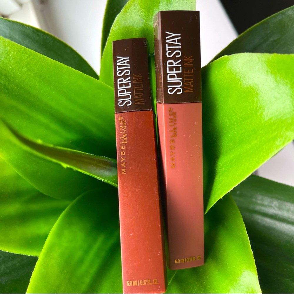 Maybelline superstay matte - Hazelnut hypnotizer and Cocoa Connoisseur